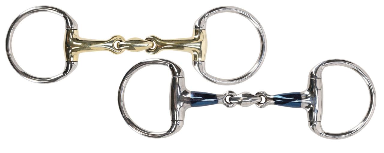 QHP Olivenkopfgebiss, doppelt gebrochen 14mm