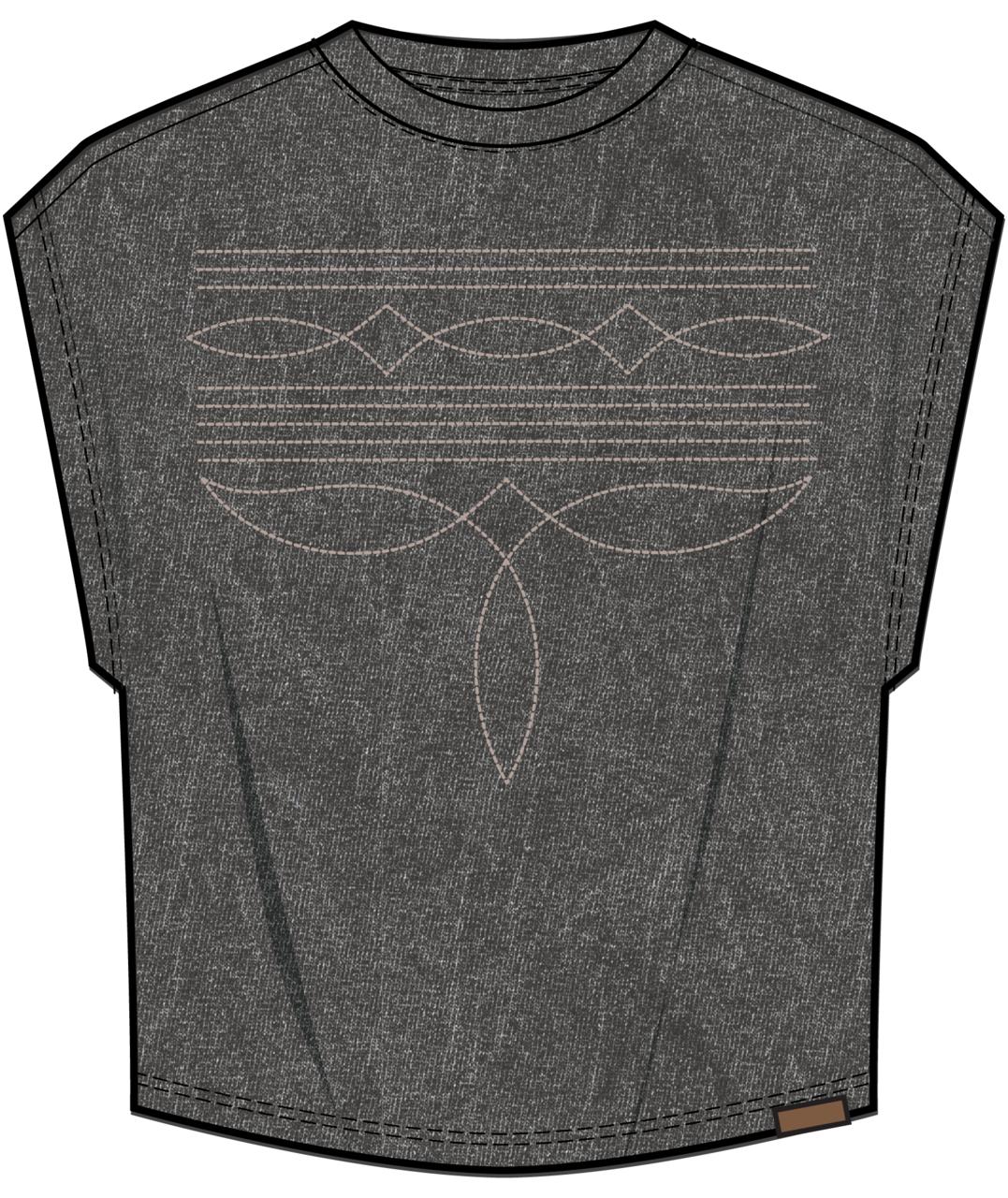 ARIAT Dallas Cropped T-Shirt