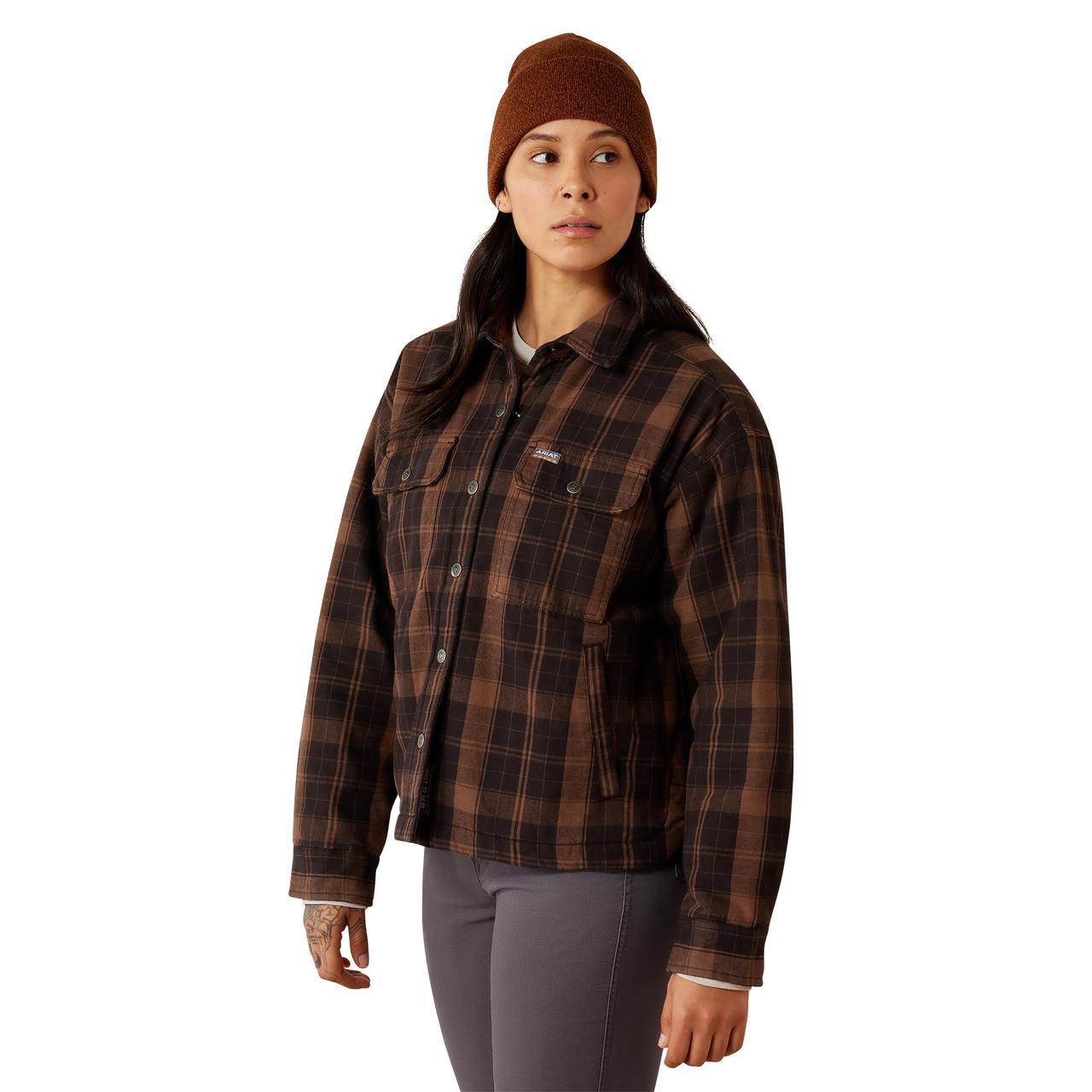 ARIAT Flannel Isulated Shirt, Damen