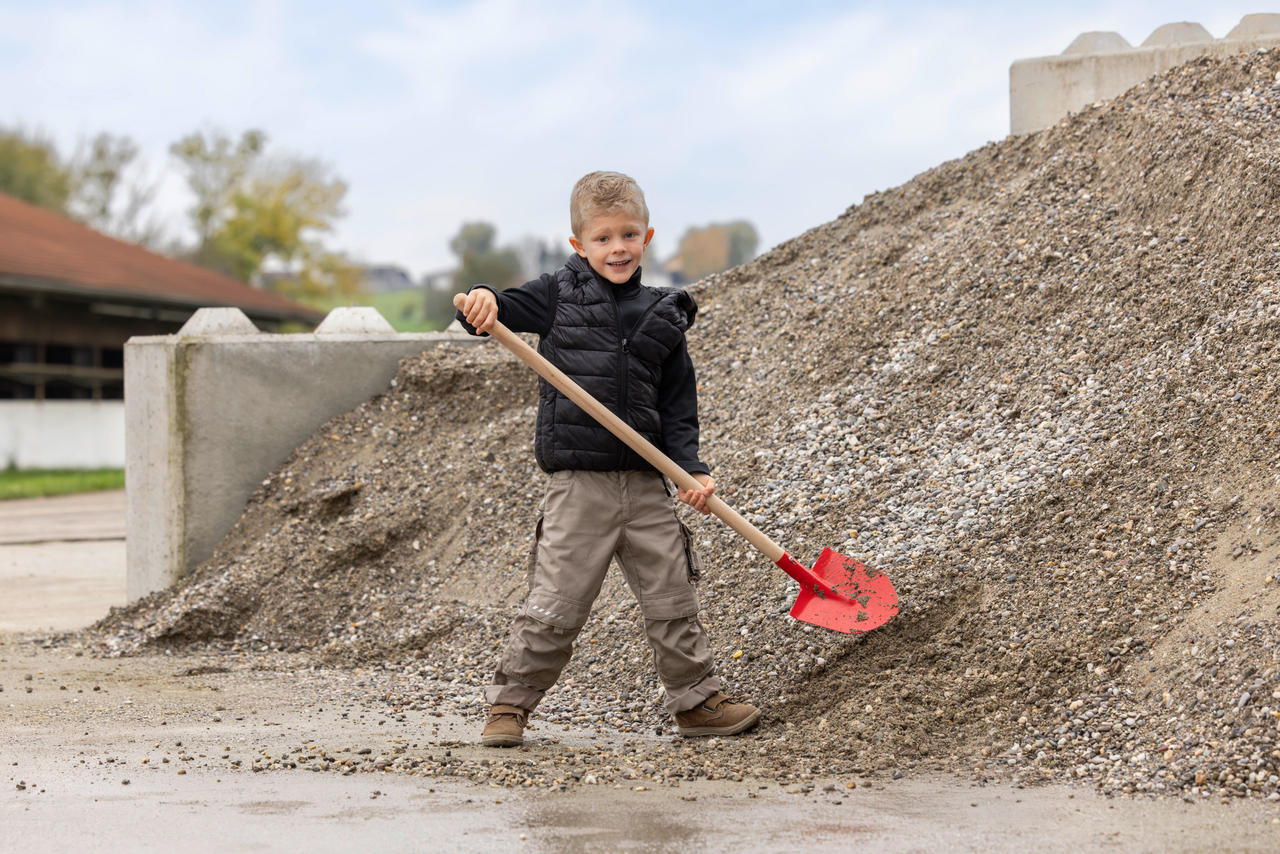 Kerbl Sandschaufel mit Stiel Mini
