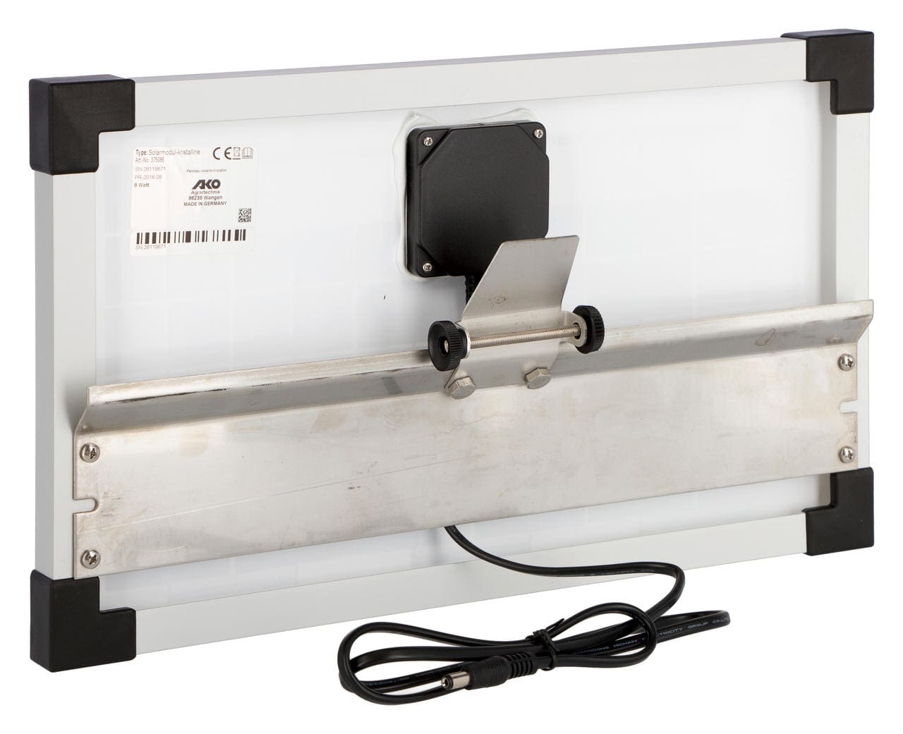 AKO Solarmodul 8W für 9V-Geräte