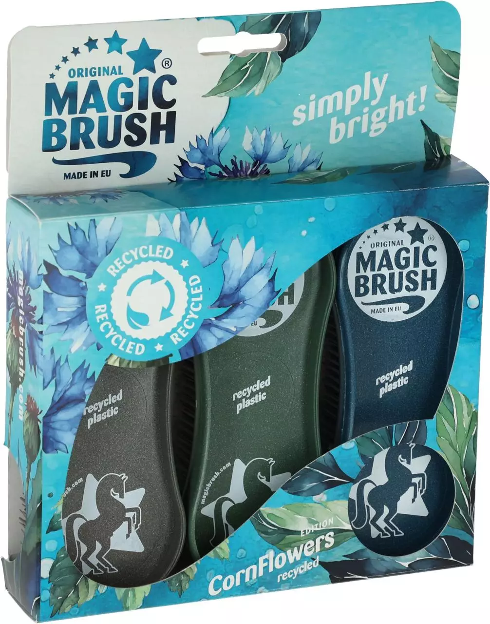 MagicBrush Bürstenset recycled 3 Stk.