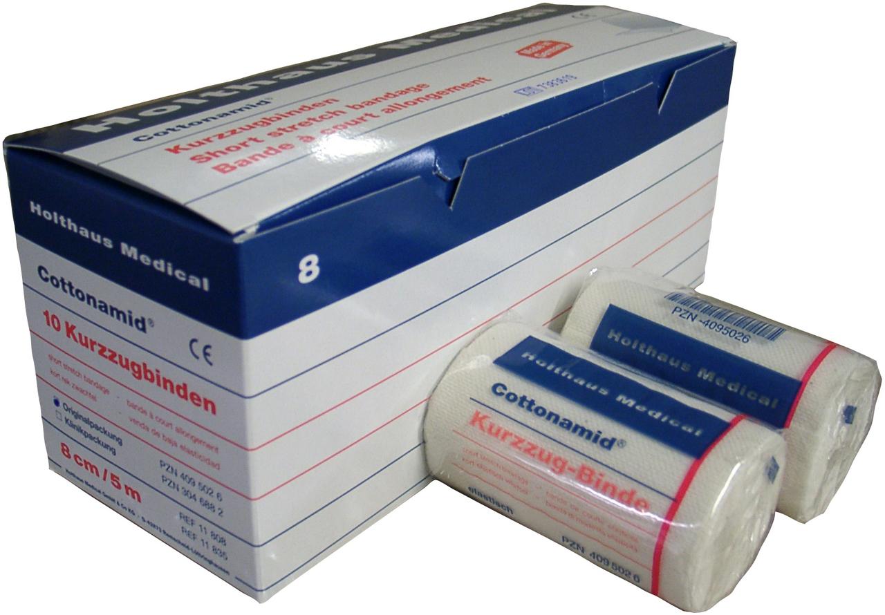 Holthaus COTTONAMID-BINDE 8cm x 5m 10 Stück