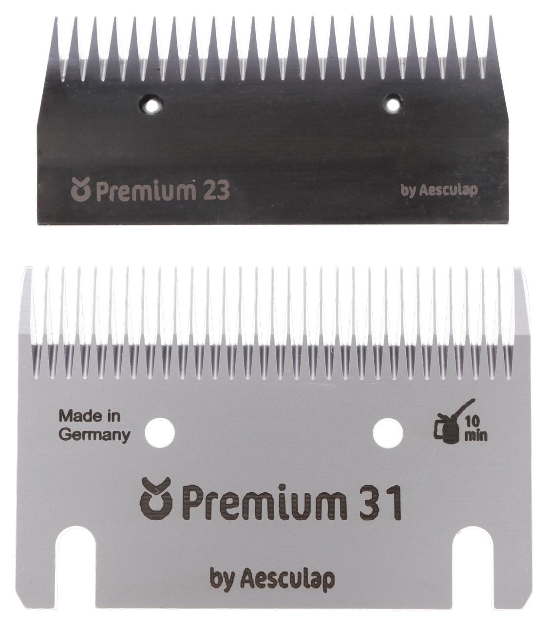 Aesculap Schermesser-Set Premium Pferd 23/31