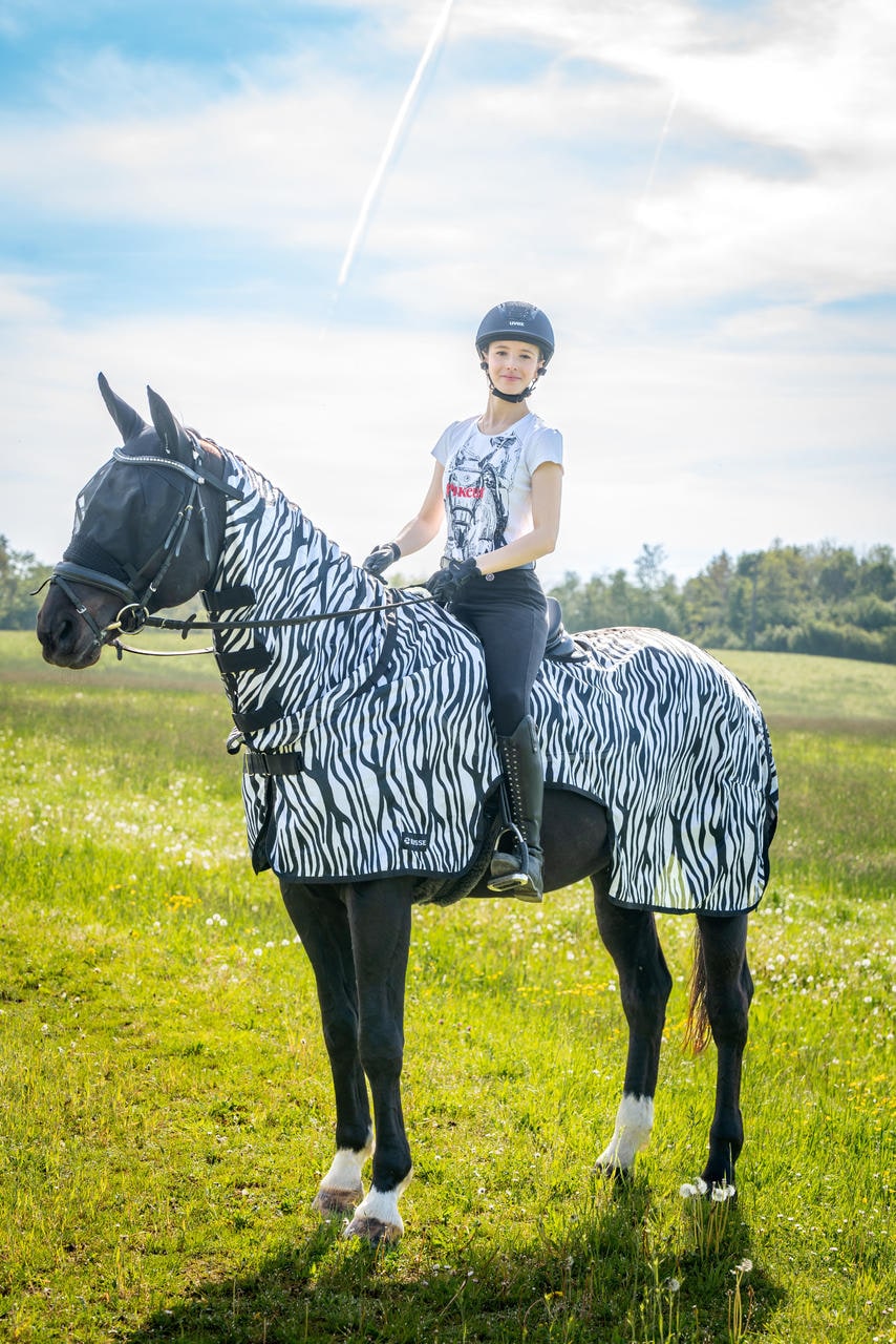 Busse Coperta antimosche da passeggiata MOSKITO ZEBRA III