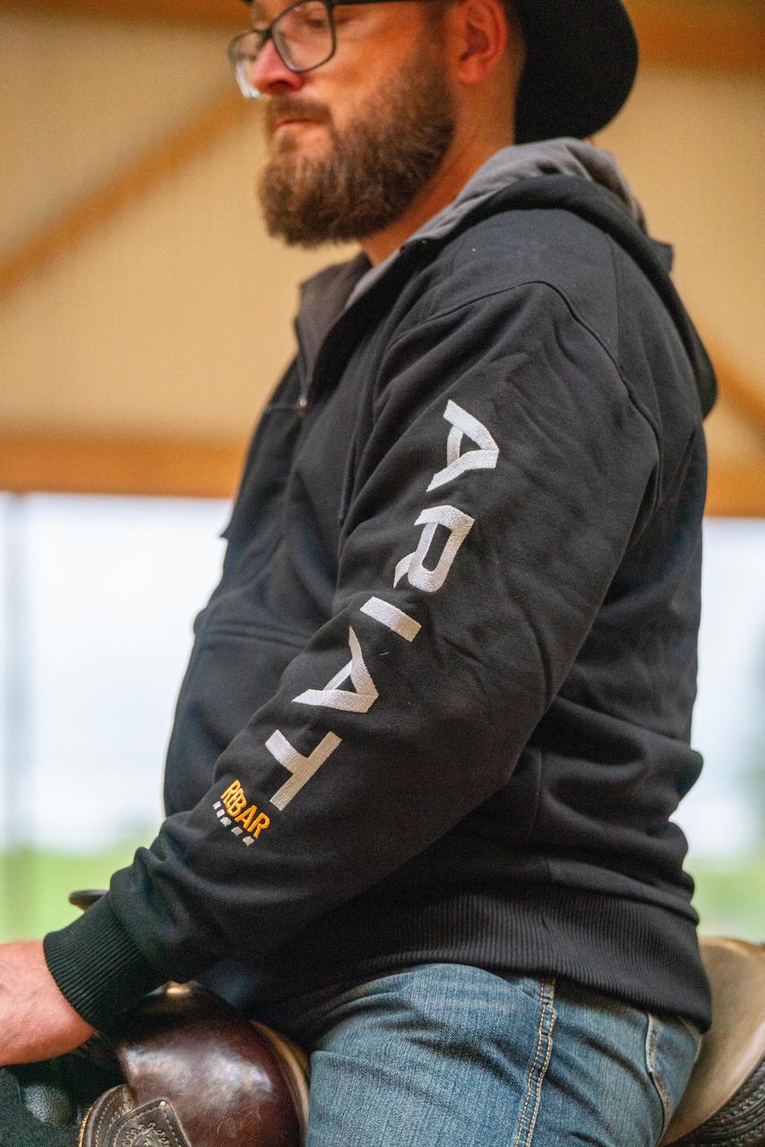 ARIAT Felpa con cappuccio con zip integrale Rebar All-Weather