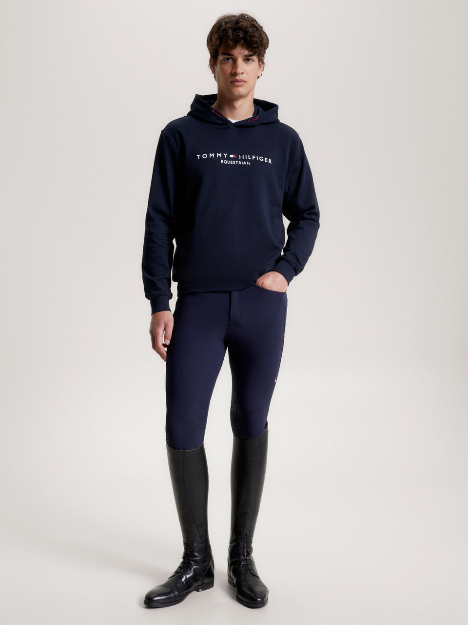 Tommy Hilfiger Felpa con cappuccio con grafica Williamsburg