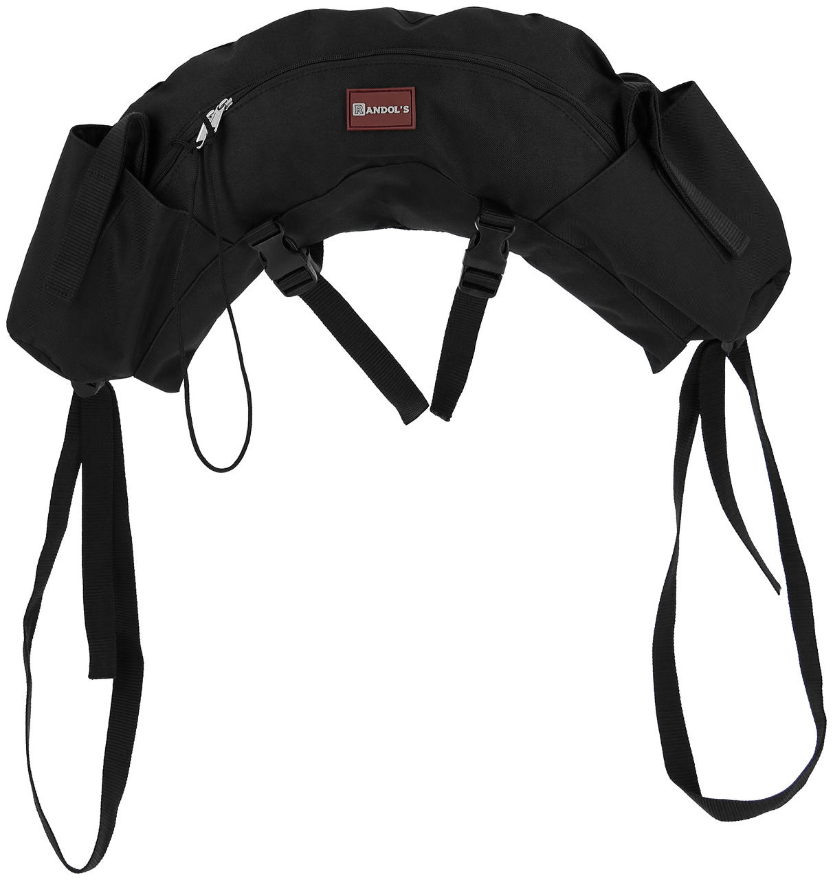 RANDOL'S Borsa da sella "banana"