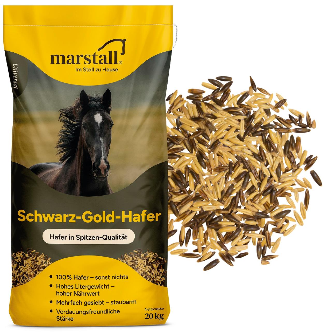 marstall Schwarz-Gold Hafer