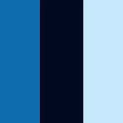 azure blue/navy & electric blue