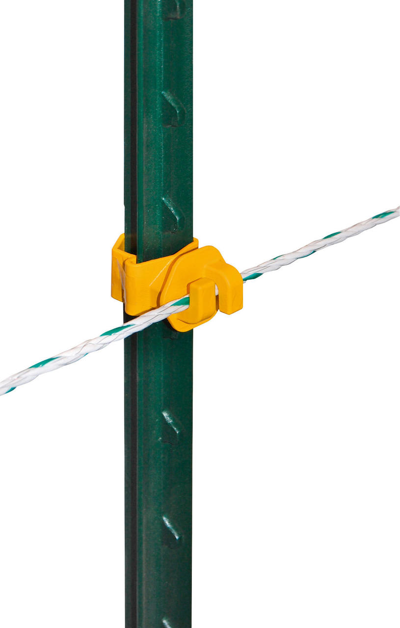 AKO Isolatore corda/treccia per palo a T – 25 pezzi