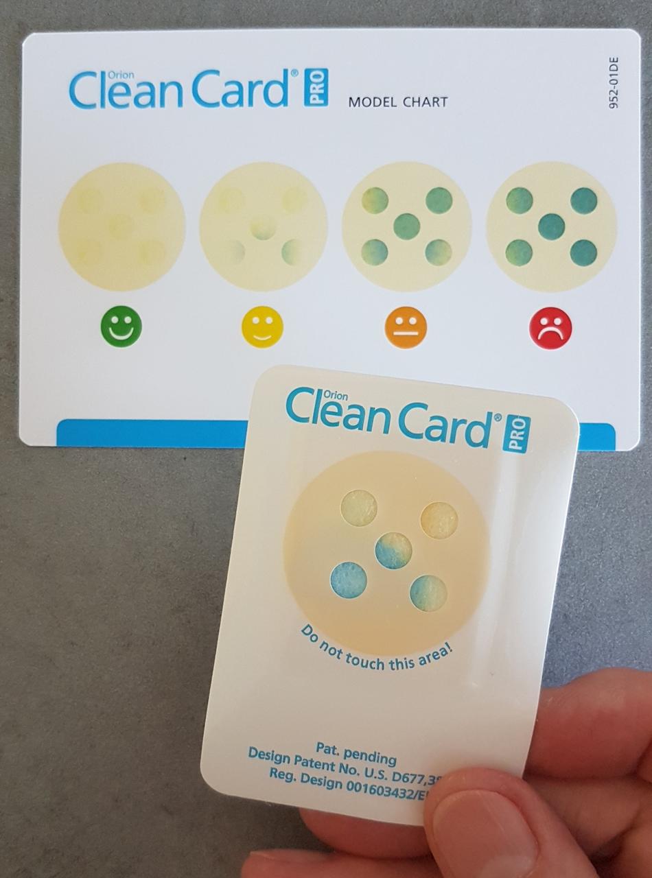 Starter-Set "Clean Card PRO" - 25 Tests