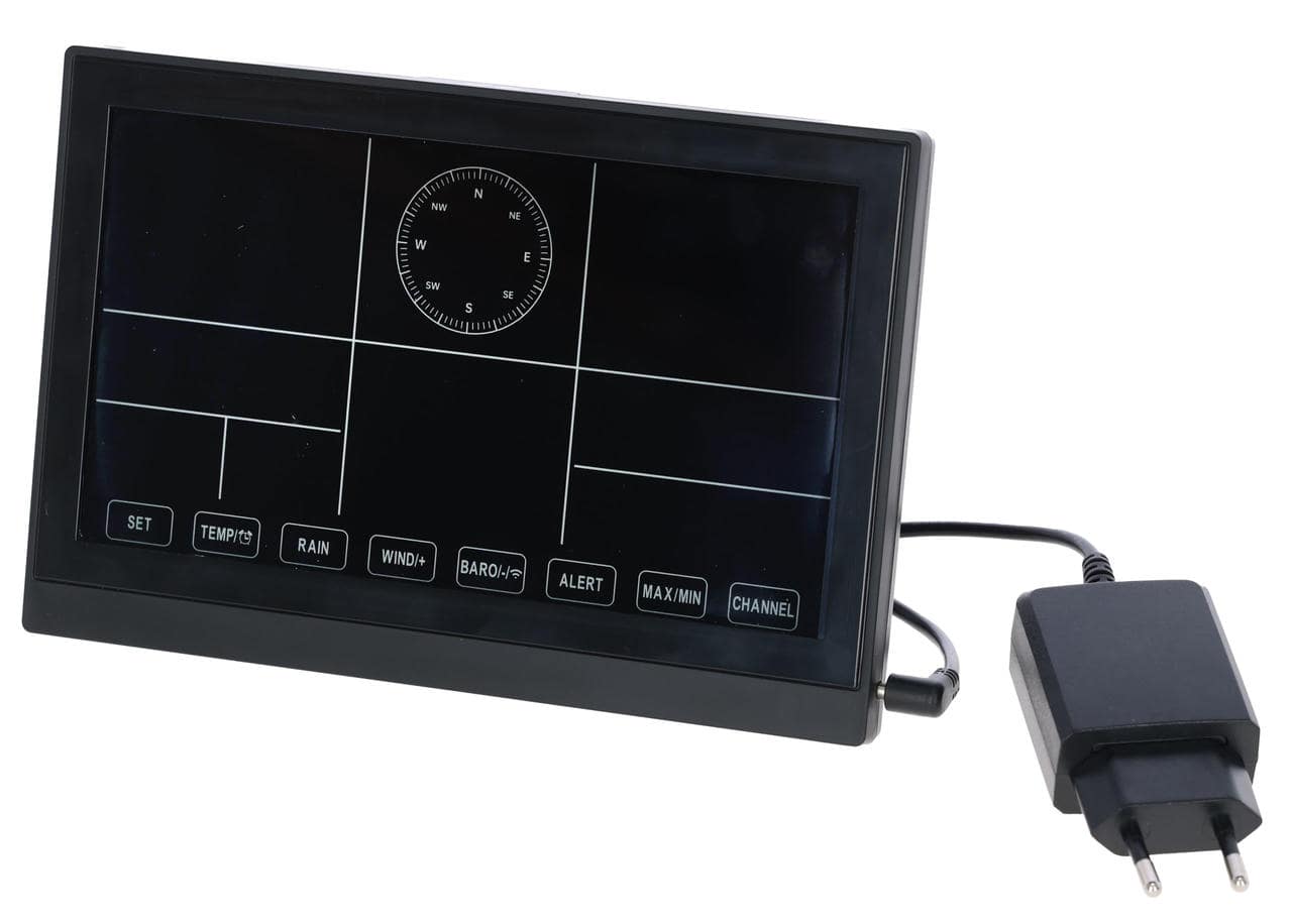 Kerbl Stazione Meteo Digitale 7 in 1 con funzione WiFi