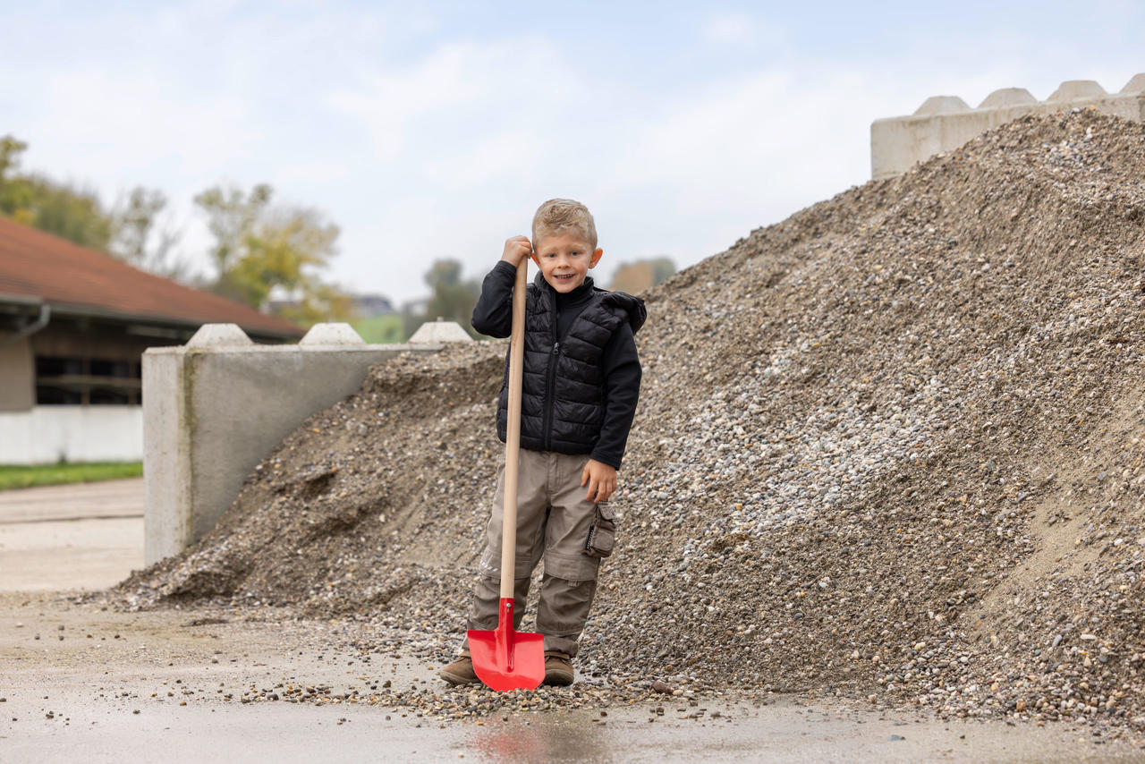 Kerbl Sandschaufel mit Stiel Mini