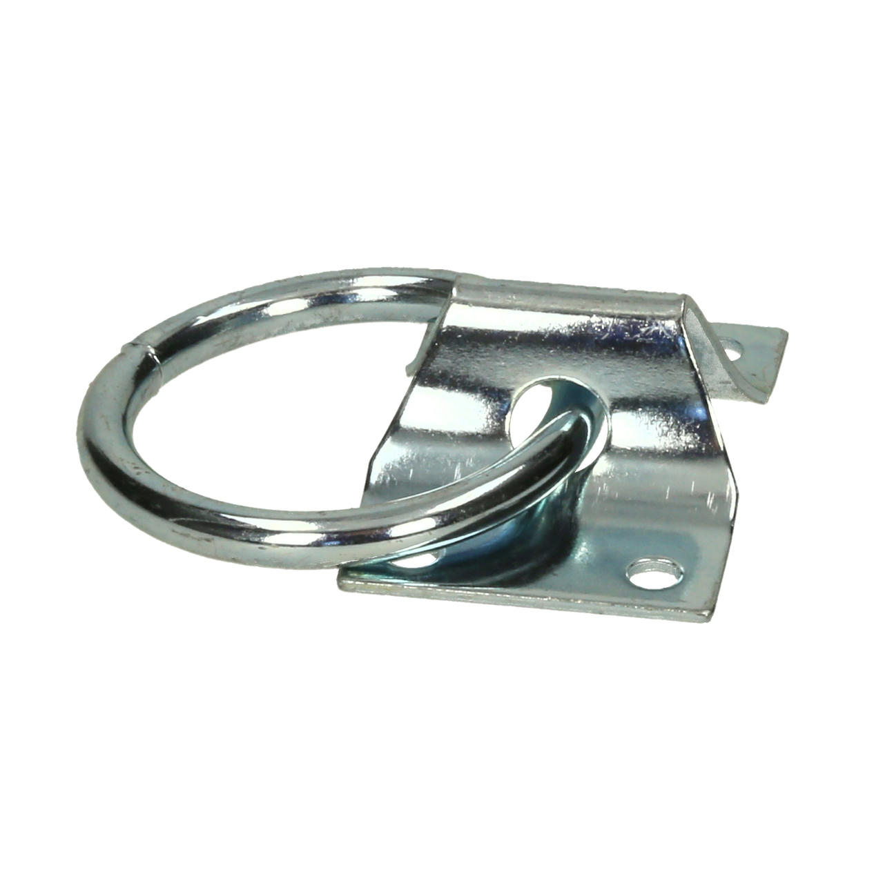 Anello di collegamento con piastra, zincato