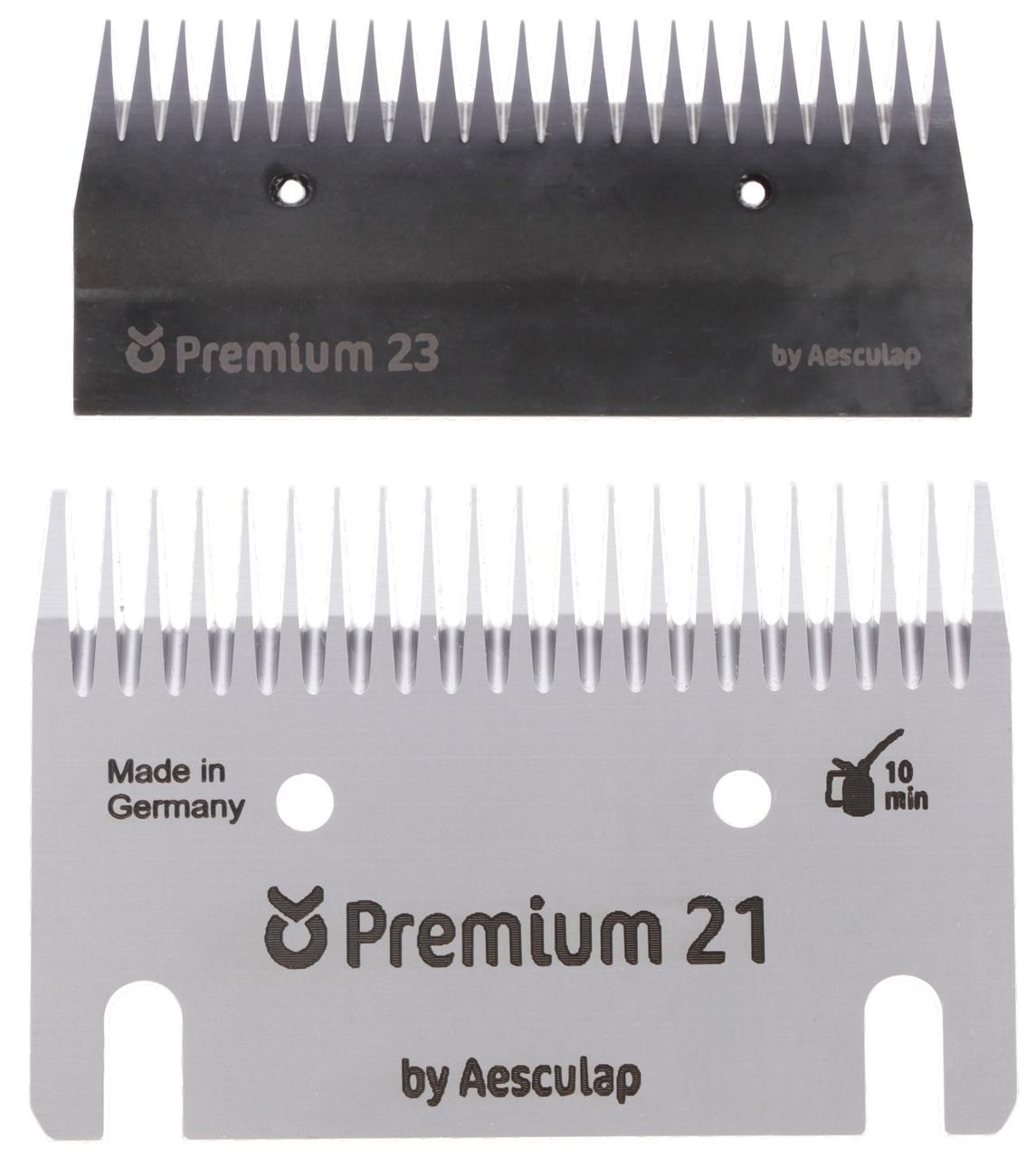 Aesculap Jeu de lames de tonte Premium Bovin 23/21