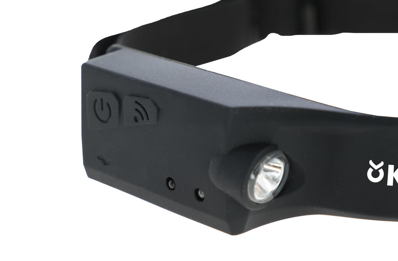 Kerbl Torcia frontale a LED Sensore HeadFire 280