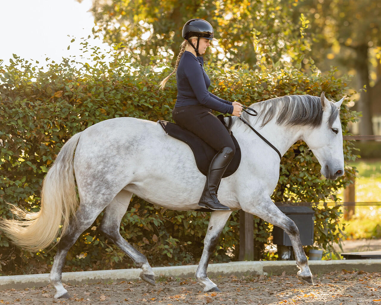 QHP Leder Halsring Liberta