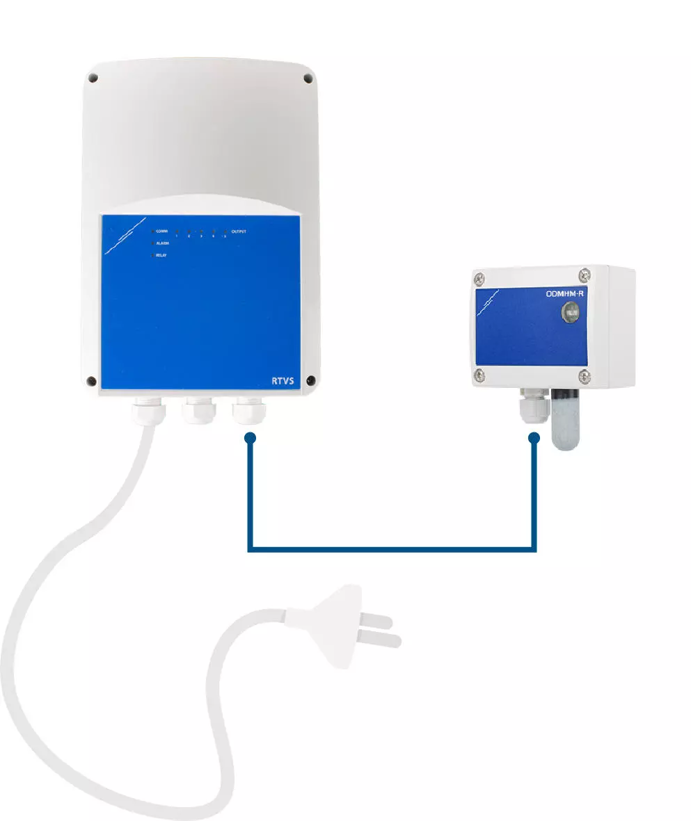Multifunktionaler Sensor für Ventilator Multifunktionaler Sensor für Ventilator
