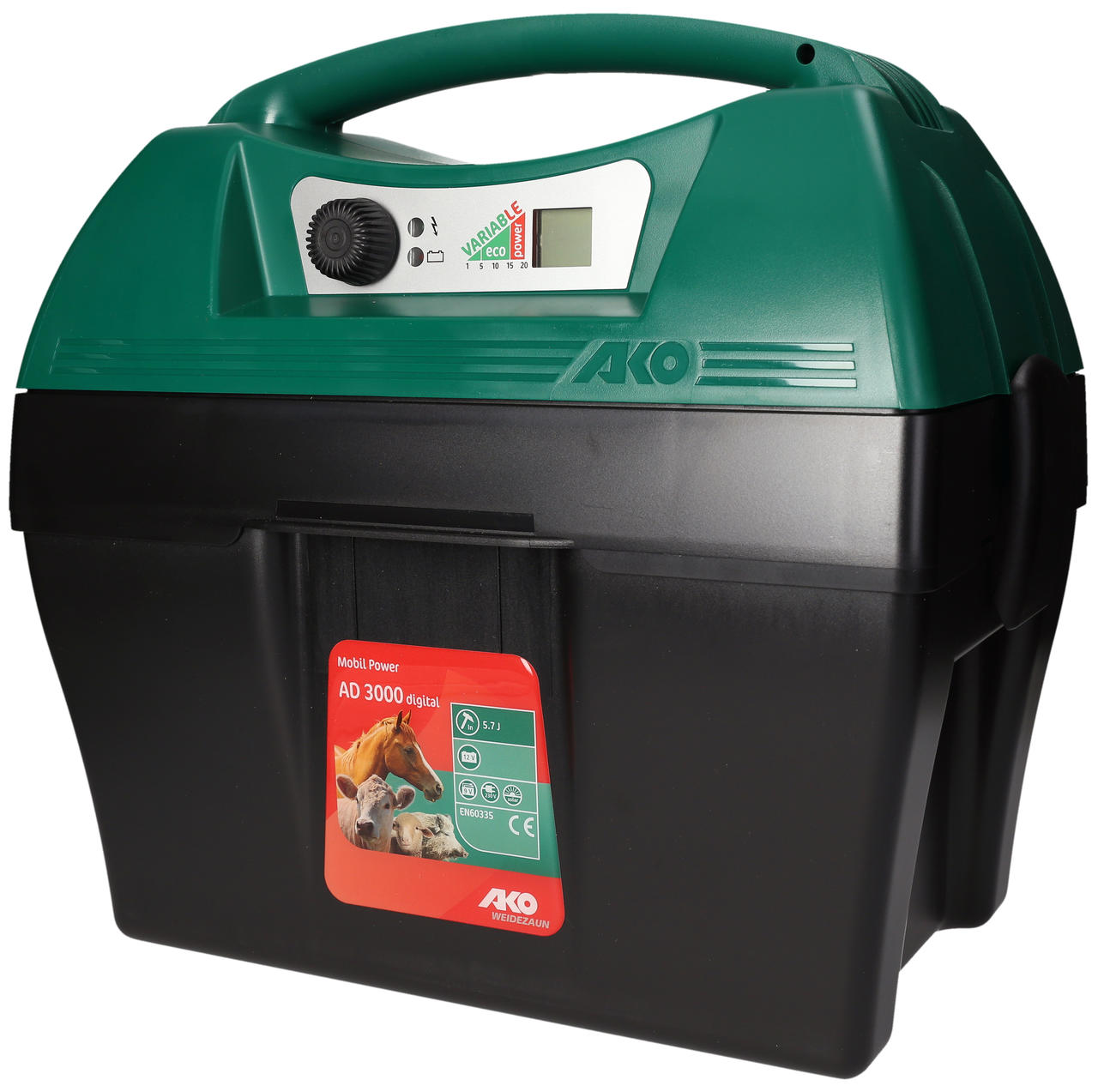 AKO Elettrificatore per recinti Mobil Power AD3000 – 12 V