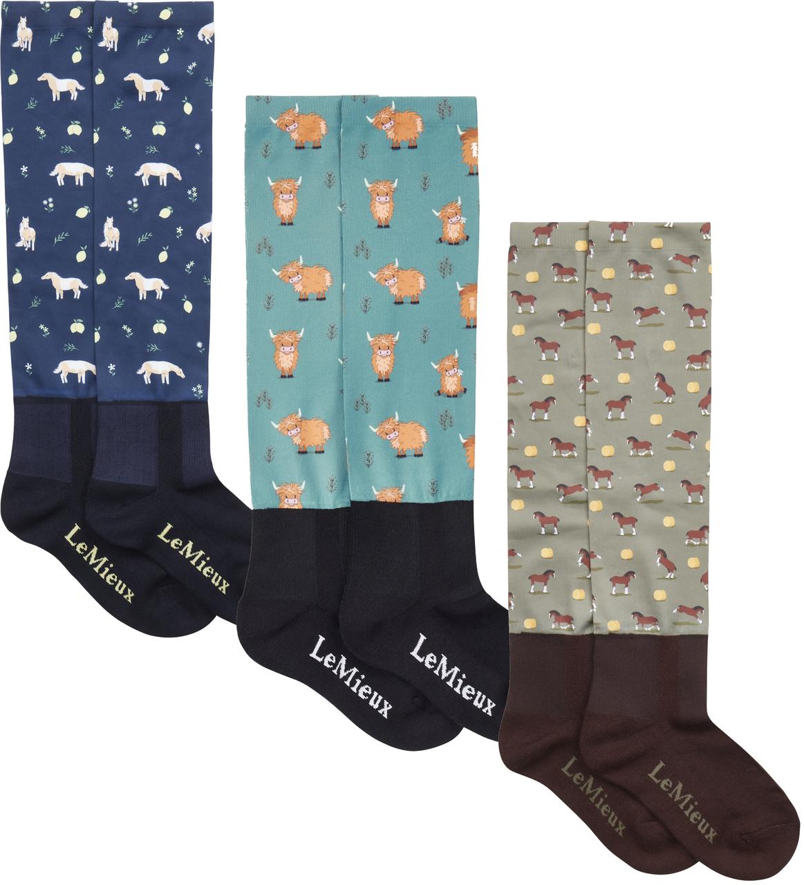 LeMieux Footsie Socken