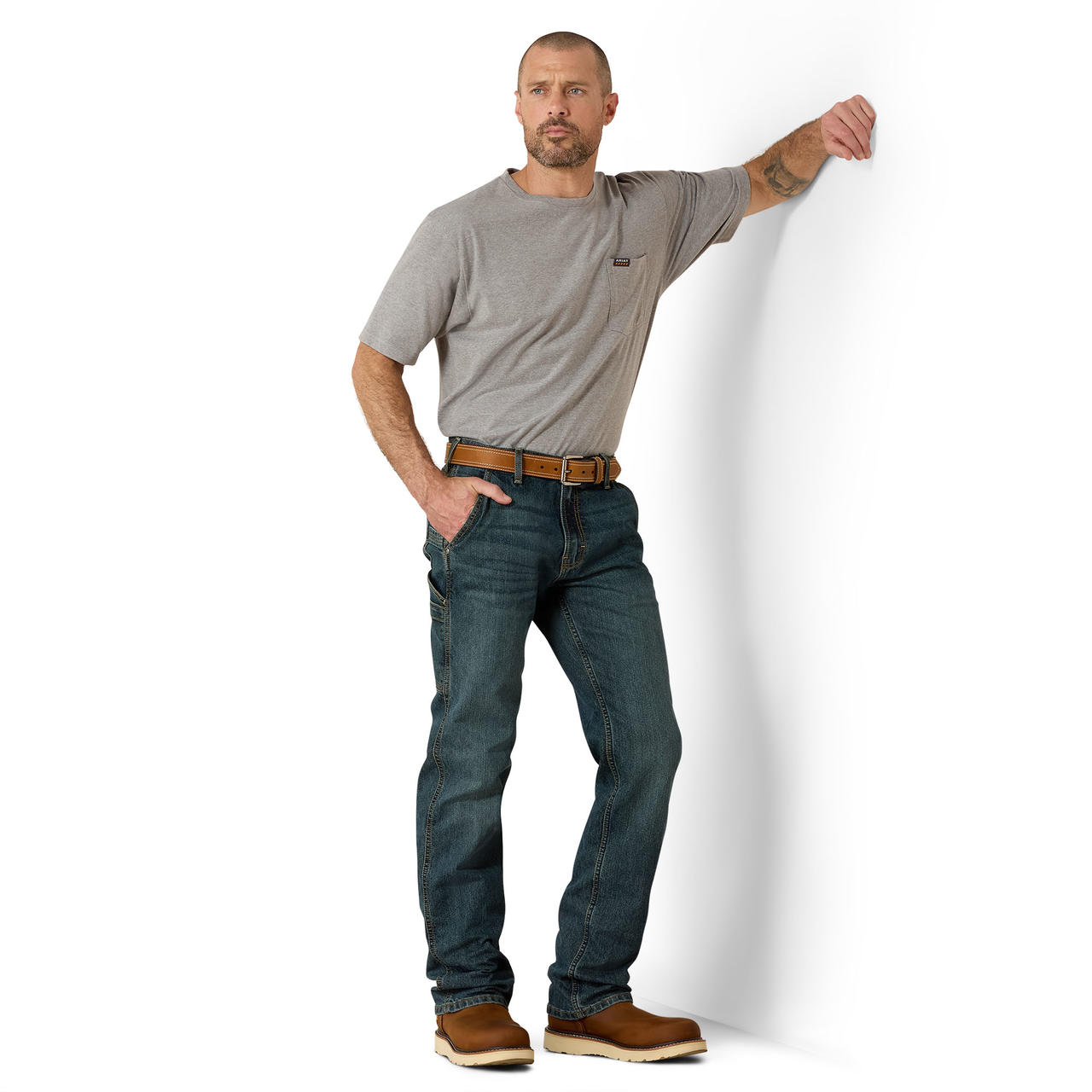 ARIAT Pantaloni da lavoro Rebar M7 Slim DuraStretch Workhorse