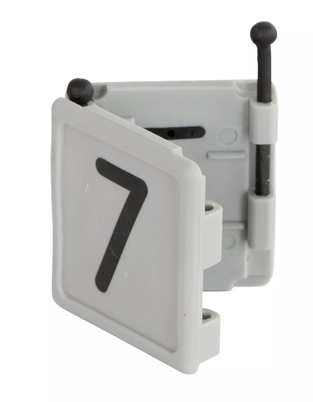Kerbl Halsbandnummer DUO, 1-stellig, 6er Pack