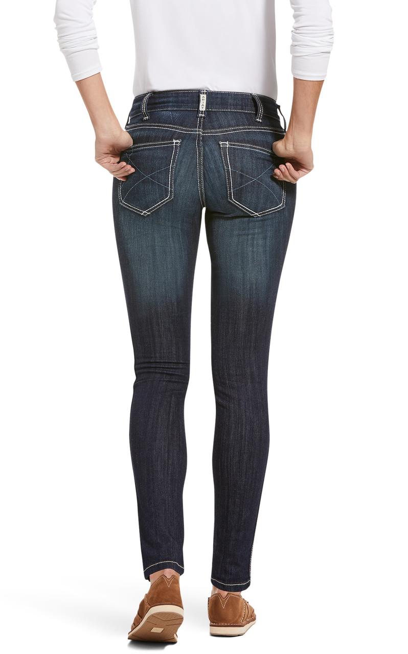 ARIAT R.E.A.L. Mid Rise Stretch Outseam Ella