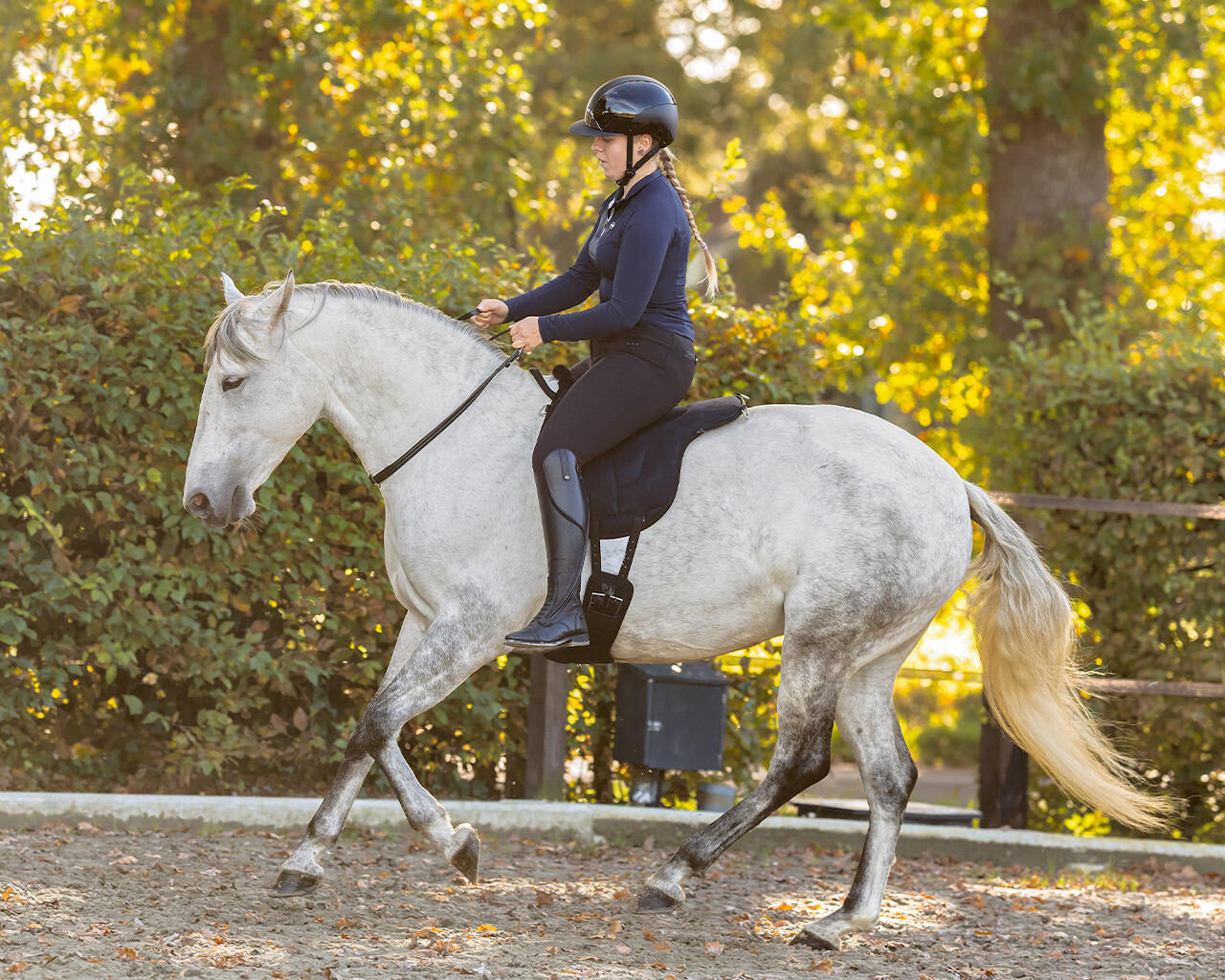 QHP Leder Halsring Liberta