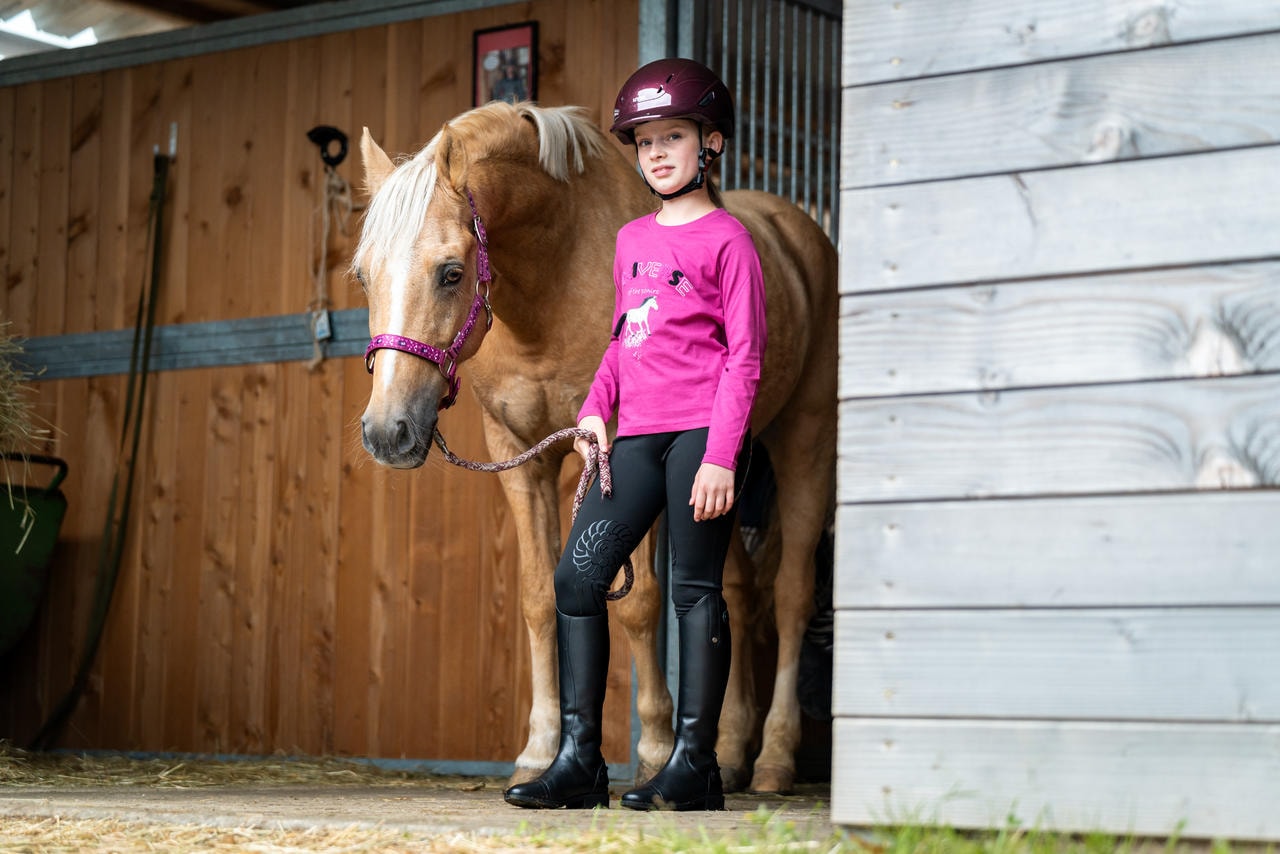HKM Polo à manches longues Polly