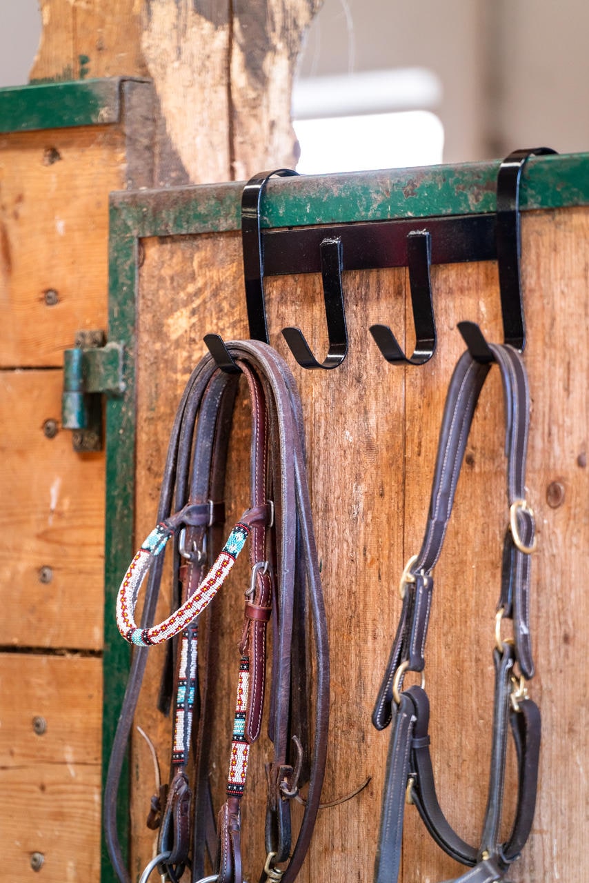 Kerbl Supporto mobile per snaffle con 4 ganci