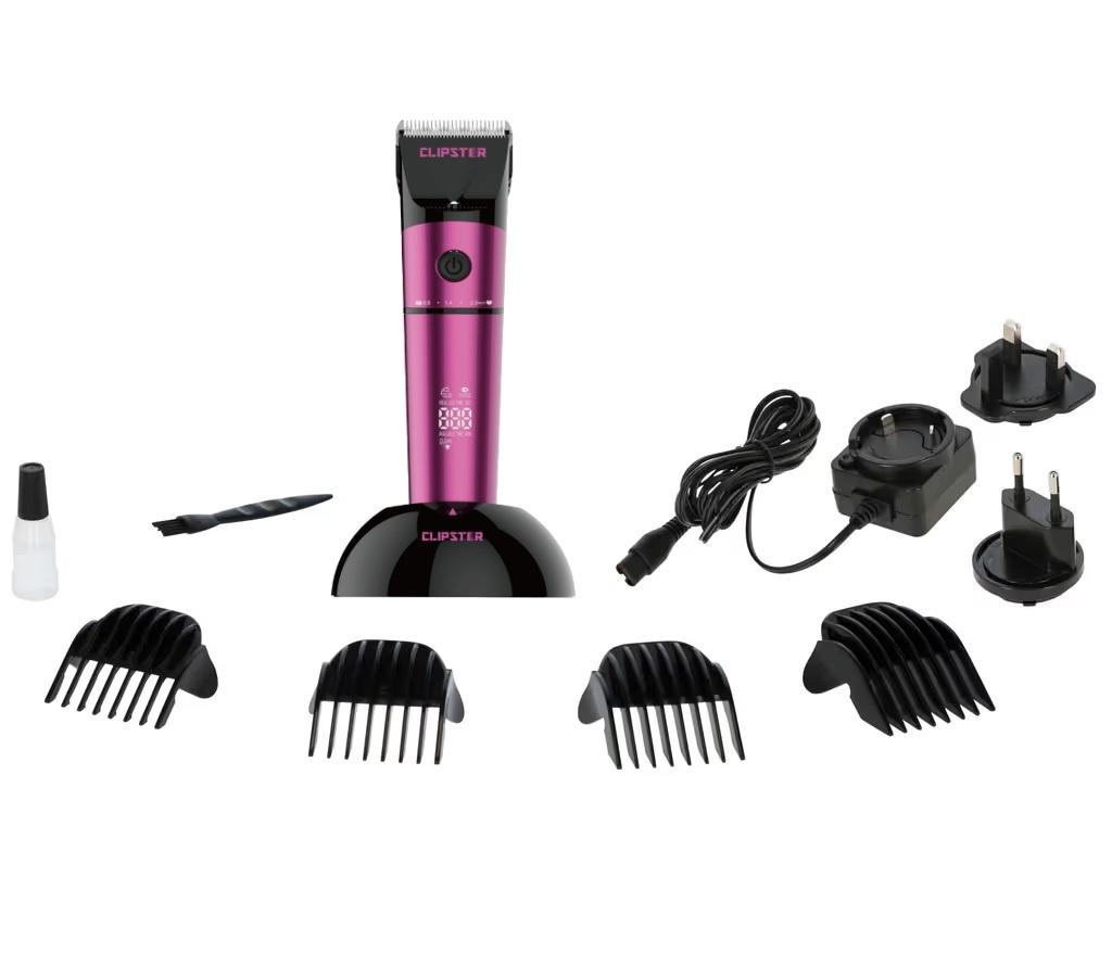 Clipster Tondeuse sans fil DeloX rose