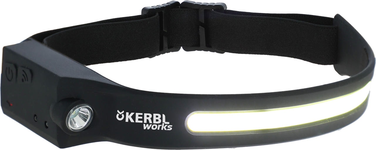 Kerbl Torcia frontale a LED Sensore HeadFire 280