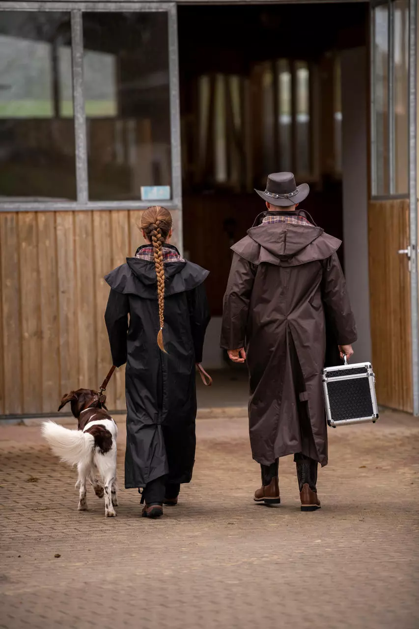 Scippis REITMANTEL Stockman