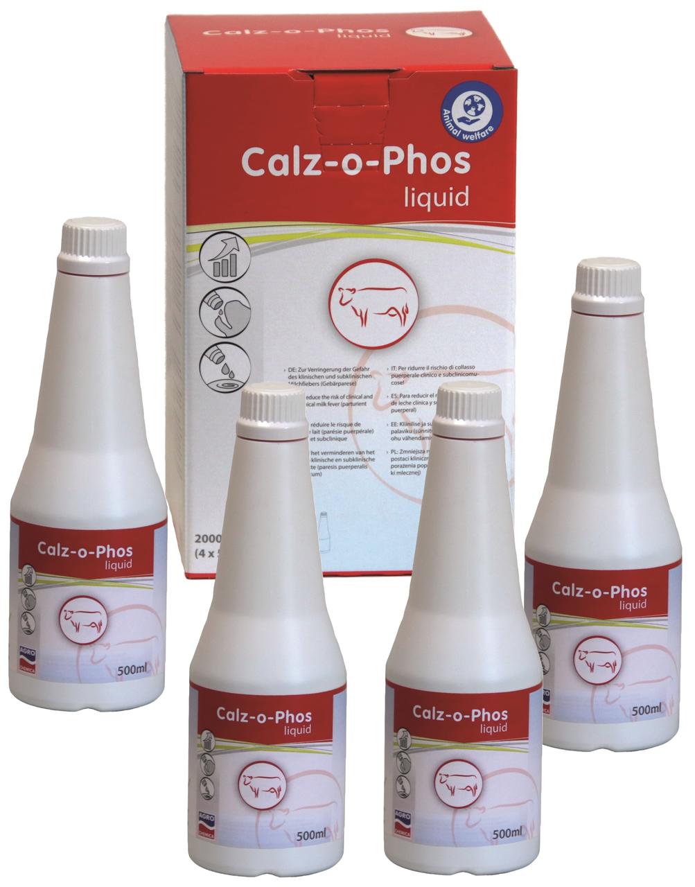Agrochemica Calz-o-Phos Liquid - 4x 500 ml Flaschen