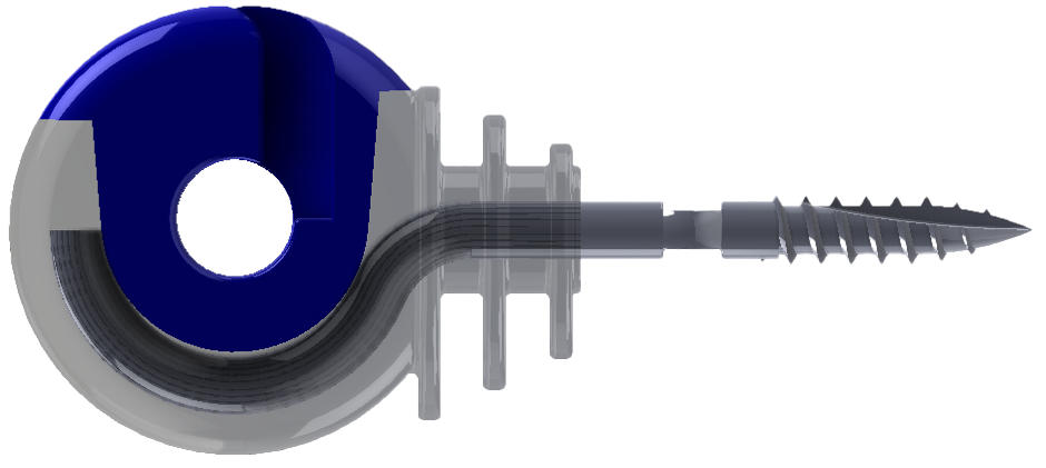 AKO Ringisolator 2-farbig EDX