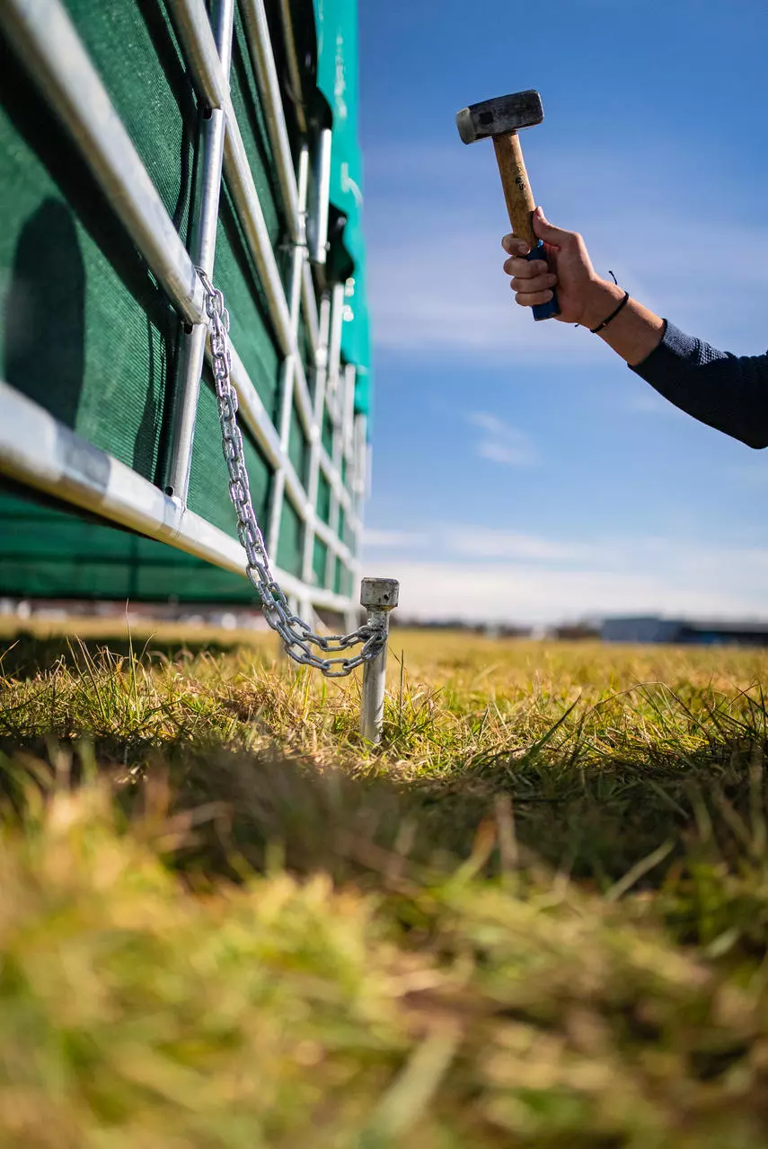 WAHL-FENCE Erdanker für Panel-Zelt