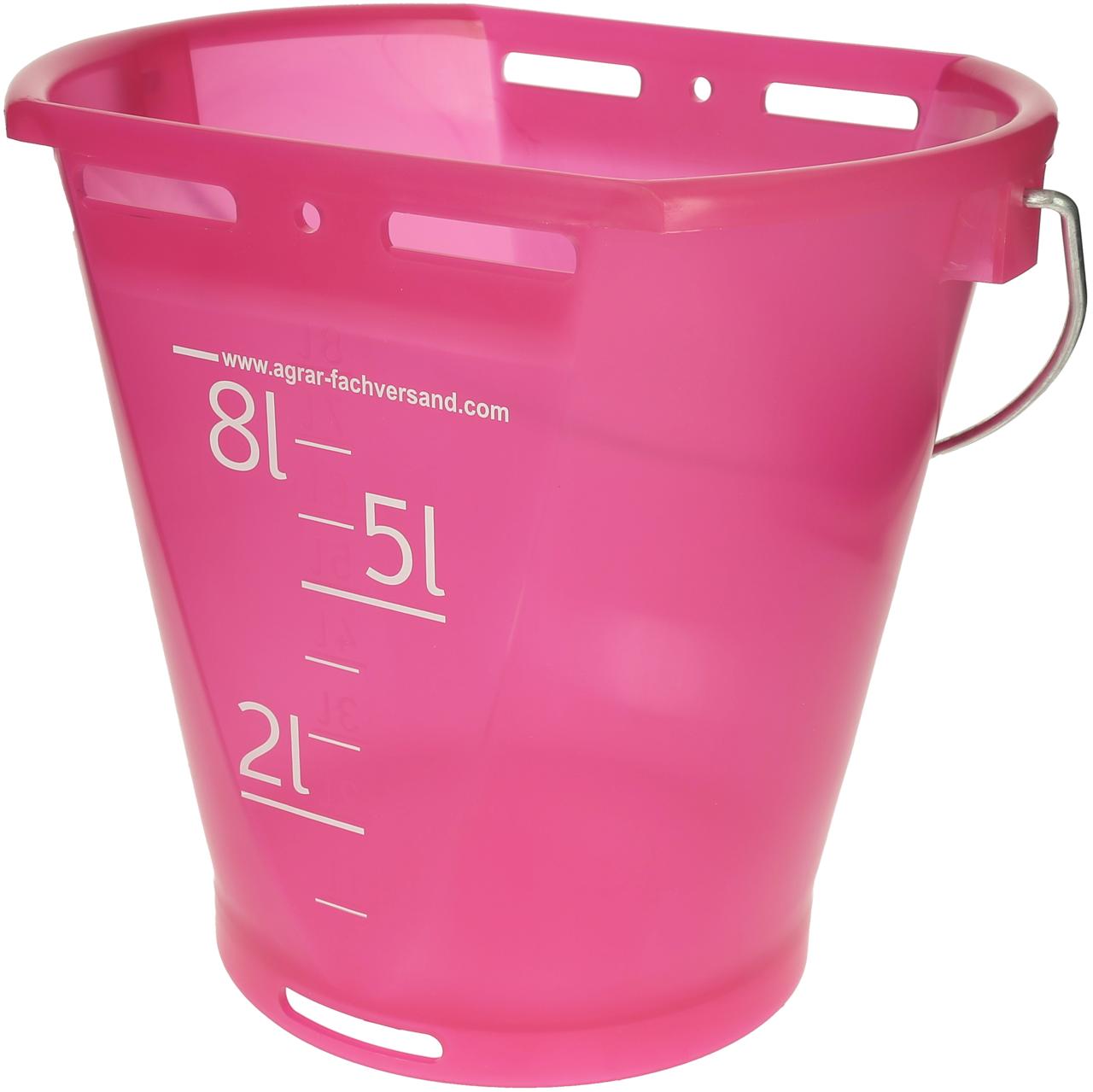 Hiko Kälbertränkeeimer transparent, Pink
