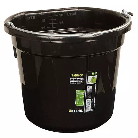 Kerbl Futter- und Wassereimer FlatBack