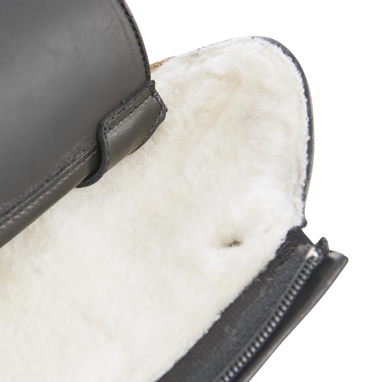 Busse Stivali da equitazione Laval in pura lana - nero
