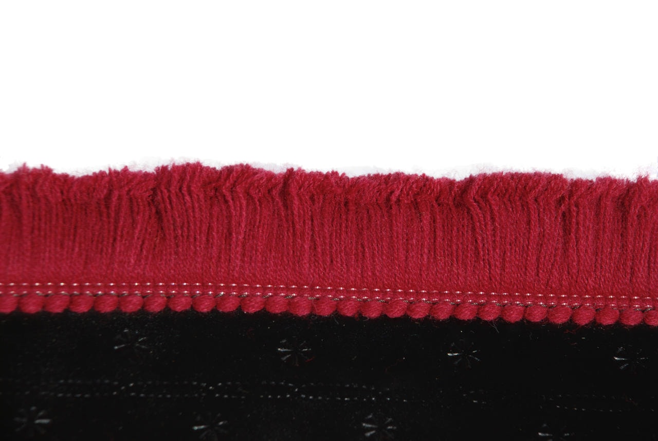 COLLIER À FRANGES – 12 cm de large – 115 cm de long