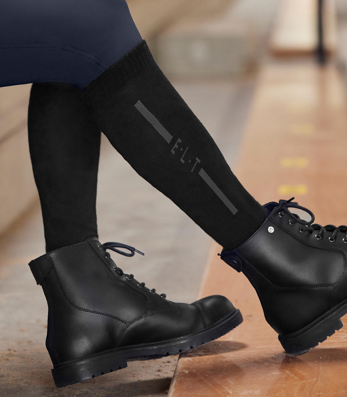 ELT Calze da equitazione merino unisex