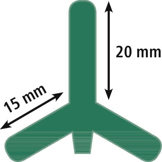 AKO T-Pfosten - 152 cm, Zaunhöhe: 112 cm