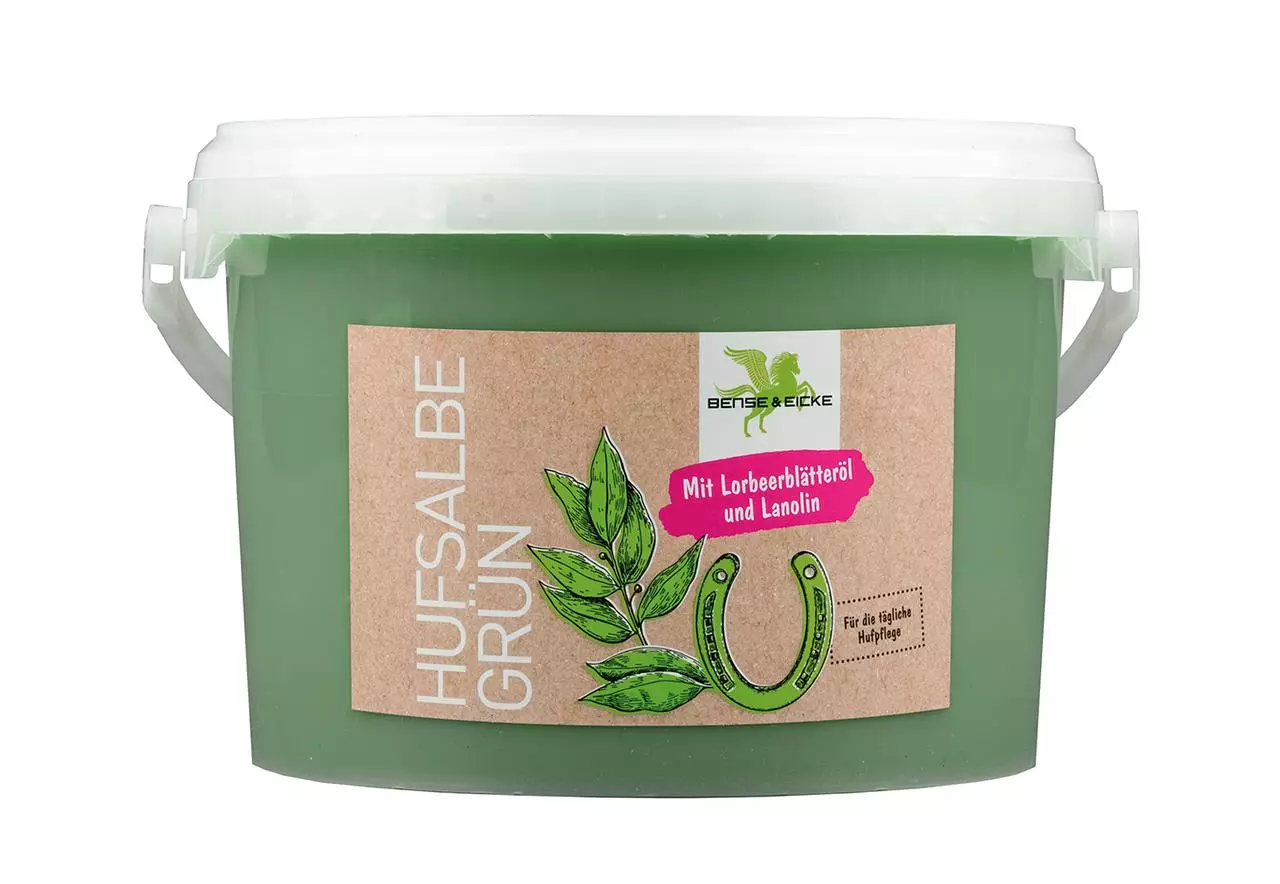 Bense & Eicke Hufsalbe (gelb, grün, schwarz), 5000 ml Bense & Eicke Hufsalbe (gelb, grün, schwarz), 5000 ml