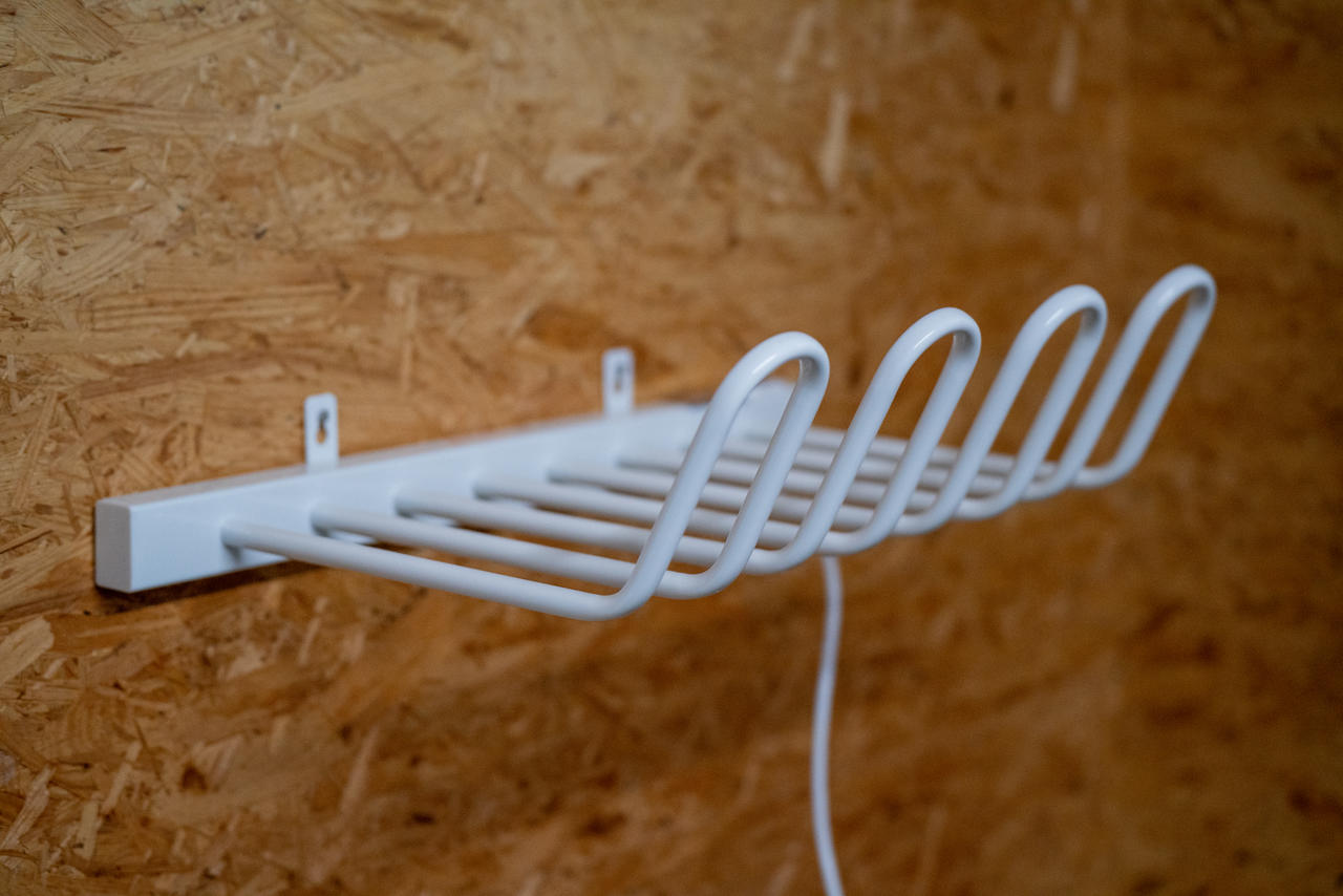 Asciugascarpe e scarponi elettrici