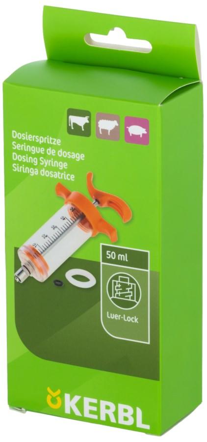 Kerbl Dosierspritze Rind 50ml LL