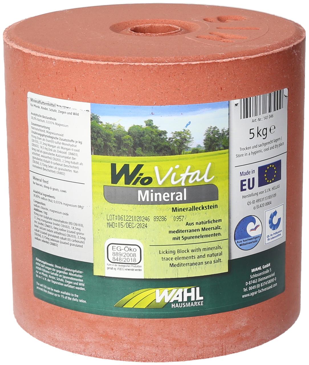 WAHL-Hausmarke WioVital Leckstein MIX 4×5 kg