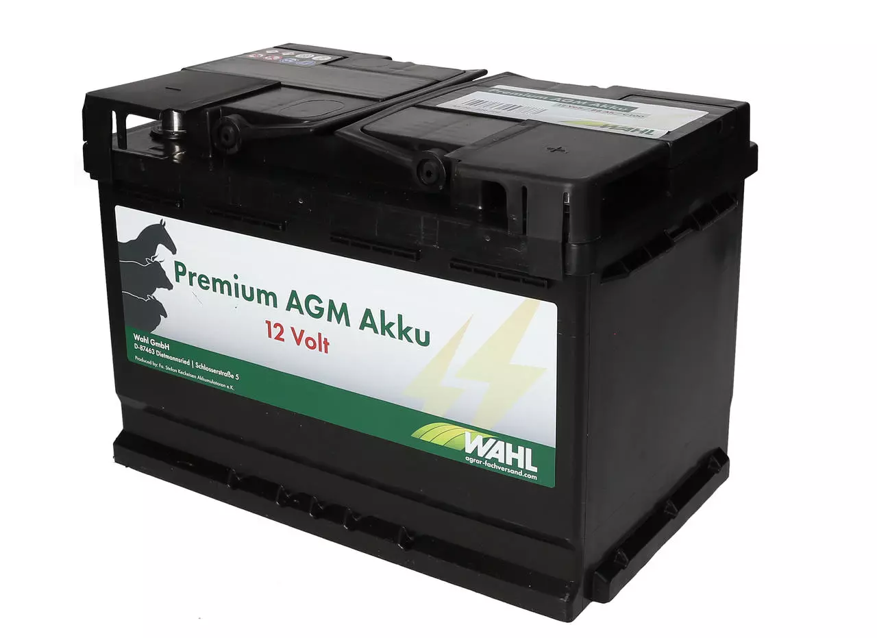WAHL-FENCE 12 Volt Premium AGM Akku - 12 V, 88 Ah