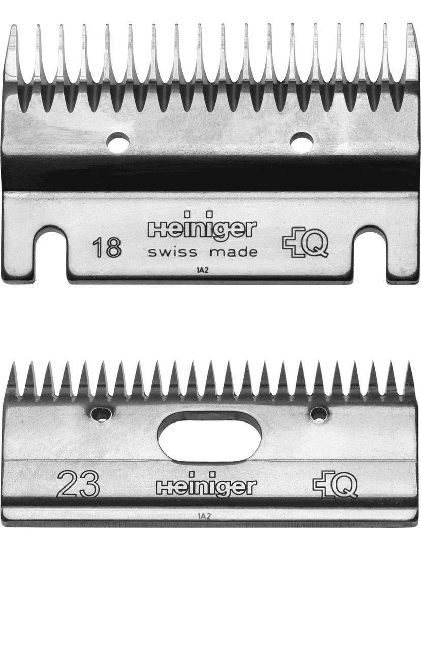 Heiniger Set lame per tosatrice 18/23