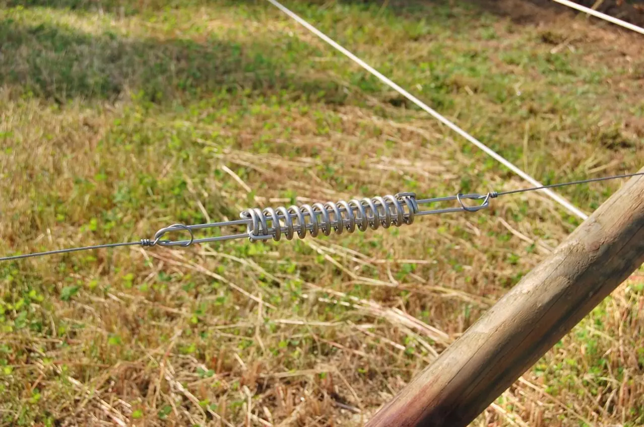 Stahlspannfeder verzinkt für Draht 2,5mm